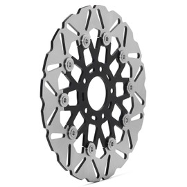 TOFR 11.5" Floating Front Brake Rotors Disc for Harley Touring Road King Electra Glide 2000-2007 Sportster 883 1200 XL R S Dyna Super Glide Convertible FXDS Low Rider 2pc