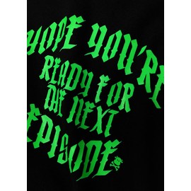 Baby Moo's NEXT EPISODE Baby Sleepsuit | Unisex Cool Hip Hop Rap Music Romper Outfits - Alternative Dre UK (0-3 Months) Black