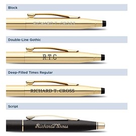 Pen Engraving Services by Crosspenmall
