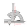 Universal Carbon Steel Vernier Bevel Protractor 0-320° Exactness Angle Measuring