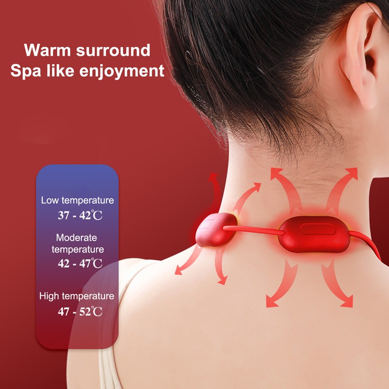 Neck Massager Portable Neck and Shoulder Massager with Heating Function