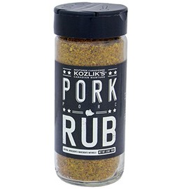 Kozlik's Pork Rub, 5.5. oz (150 gm), Pack of 1