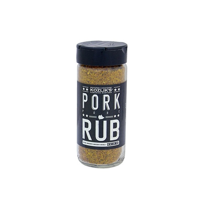 Kozlik's Pork Rub, 5.5. oz (150 gm), Pack of 1