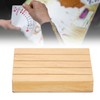 01 Playing Card Holder Convenient to Use Wooden Playing Card