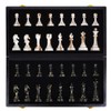 15" Large Chess Set for Adults with Weighted Acrylic Chess