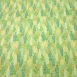 Marcus Brothers Textiles Sea Glass BTY Nancy Rink Marcus Brothers Tonal Green Mosaic