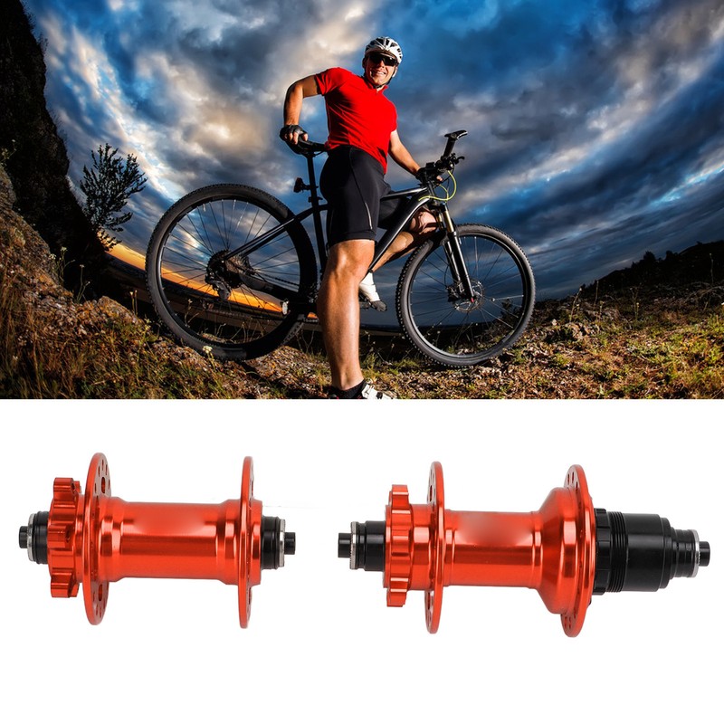 Mountain Bike Hubs Quick Release Set with 6 Claws Durable