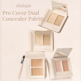 DASIQUE Pro Cover Dual Concealer Palette 2.4g, Color:22 Medium