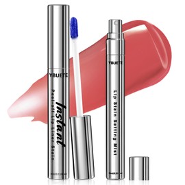 YBUETE Peel Off Lip Liner Stain, Quick Peel Off Tattoo Lip Liner Tint, Waterproof, Transfer Proof Red Lip Tint, Highly Pigmented Color, Stay On All Day Non-Stick Cup Lip Stain, Instant Lip Color