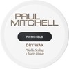 Paul Mitchell Dry Wax, Fijación de Larga Duración, Acabado Mate,