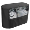 BougeRV Propane Tank Cover, Visible Valve, Fit Dual 30lb Tanks,