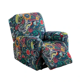 NILUOH Recliner Covers 4 Pieces Stretch Lazy Boy Recliner Chair Covers That Stay in Place, Covers for Electric Power Lift Reclining Chair, Washable Furniture Protector for Pet, Kids, Living Room