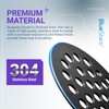 BlueStars 4” Metal Shower Strainer Drain Trim Set – Screw-in