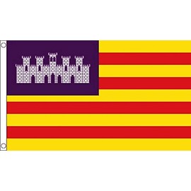 Balearic Islands Flag 5ft x 3ft