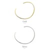 VingTAINE C3350 Neck Cuff Choker Necklace, Metal, Simple, Casual, Adult,