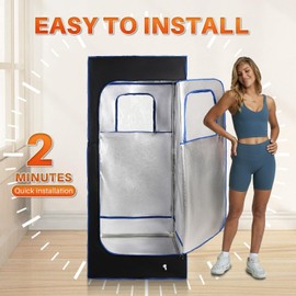 TOREAD Portable Steam Sauna Tent, Personal Sauna Room with 2.6L 1000W Steamer