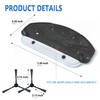 Robot Vacuum Mop Holder Replacement Set with Mop Pads for