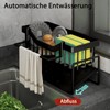 Koolkasa Sink Organiser, Kitchen Sponge Holder, Kitchen Sink Organiser with