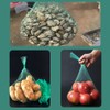 100 PCS Plastic Mesh Bags for Produce Seafood Fruit &