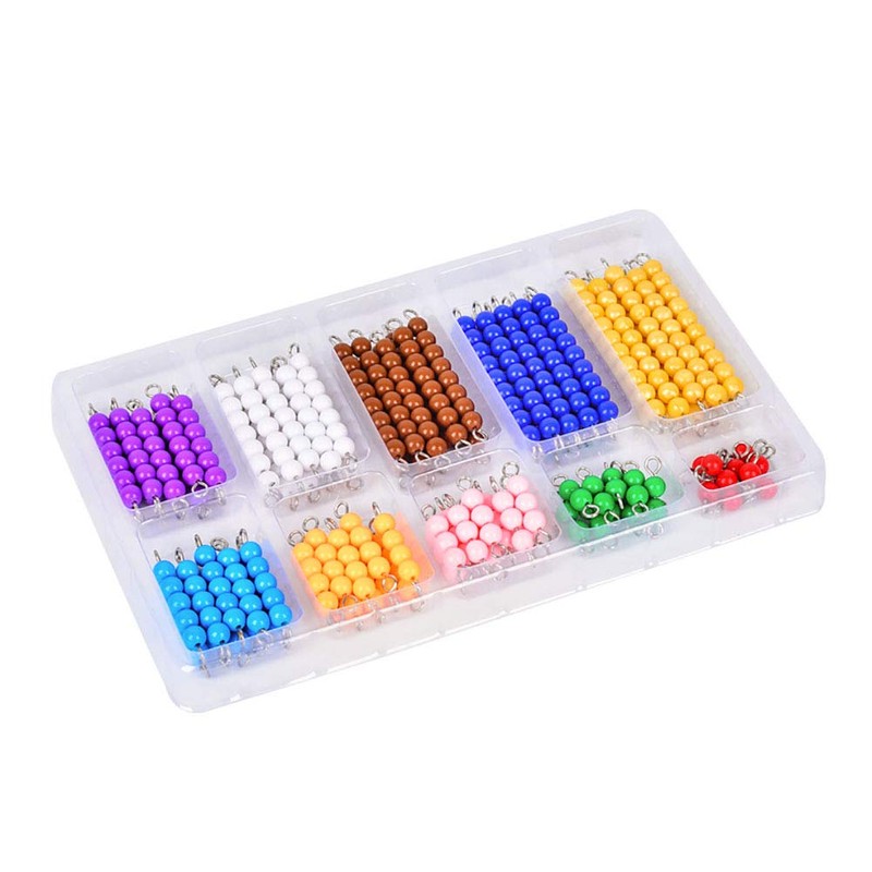 Kghios Montessori Math Toys Material for Toddlers 10 Sets of