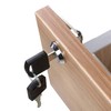 shinfly Cabinet Lock 25mm Comes with 5 Different Lock Plates,