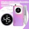 Taladro De Uñas Eléctrico Profesional De 45000 Rpm Recargabl