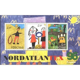 Denmark - Faroe Islands block8 (complete.issue.) fine used/cancelled 1996 NORDATLANTEX 96 (Stamps for collectors)