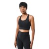 COOLMATE T Back Sport Bras, Black, Large