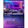 LED Strip Lights RGB Color Changing Dimmable with Remote and