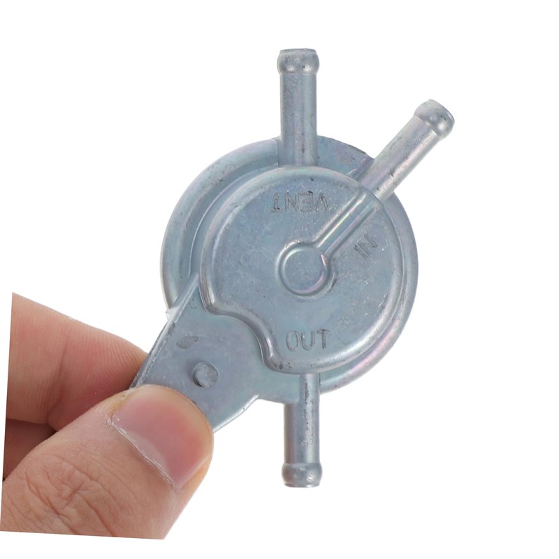 ULTECHNOVO Motorcycle Fuel Pump Valve Three Port Petcock for Atv