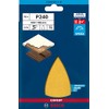 Bosch Professional 10x Expert C470 Sandpaper (100x150 mm, Grit 240,