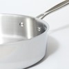 Goldilocks Kitchenware Tri-Ply Stainless Steel 3.5-Quart Sauté Pan