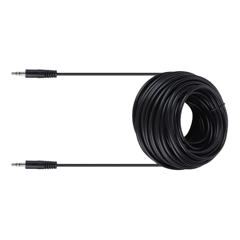 3.5mm Copper Male to Male Shielded Audio Cable for Speakers