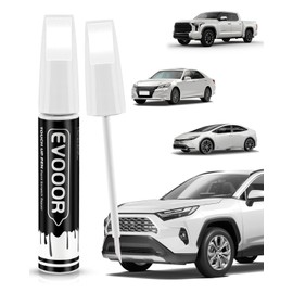 EVOOOR 070 Blizzard Pearl Tricoat Touch Up Paint Compatible with Toyota Exact Match 2 in 1 Touch up Paint for Chips and Nicks Repair