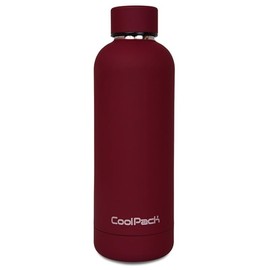 Coolpack Z23010 Bonet Burgundy Insulated Water Bottle, 500 ml, Red