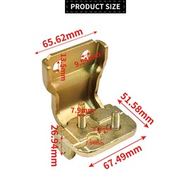 YUCKMZ Boot Door Hinge Rear Right Compatible with Ford Transit Diesel from 2000-2013 4395105