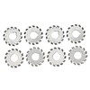 8Pcs Gear Cutter High Speed Steel Cutting Tool Industrial Supplies