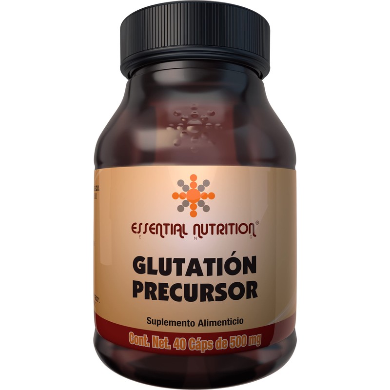 Essential Nutrition Glutation Precursor 40 Cápsulas de 500 mg