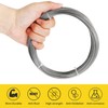 1/16 Wire Rope, 200FT 304 Stainless Steel Cable with 100Pcs