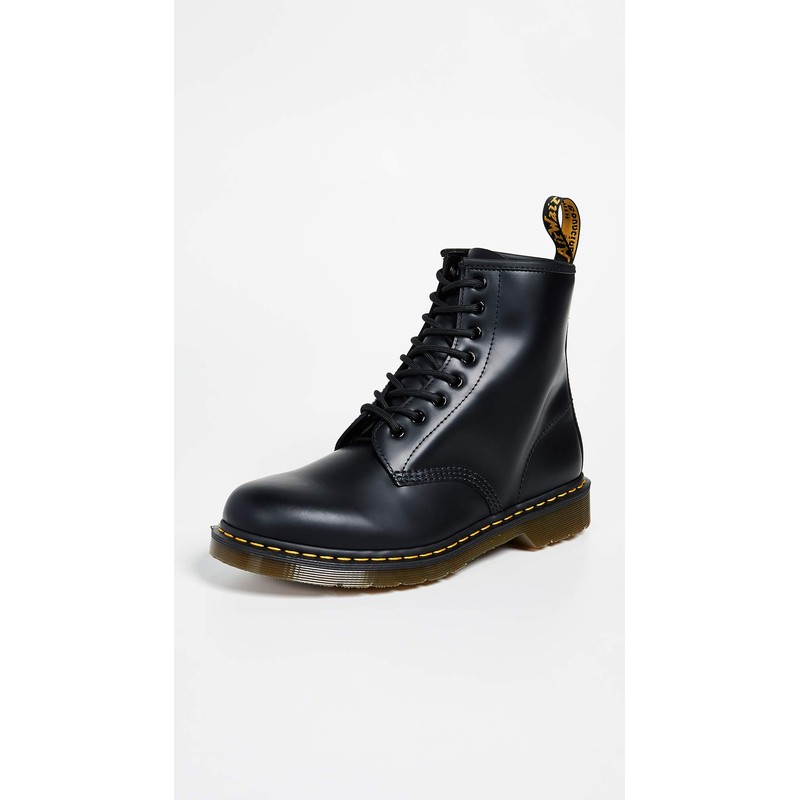 Dr. Martens Men's 1460 8 Eye Boots, Black, 8-8.5 Medium