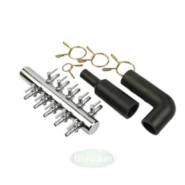 Blagdon 10 Way Metal Outlet for the Pond Oxygenator 1800 and 2400 Models, Silver