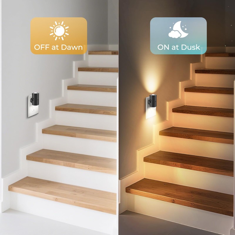 LED Night Lights Plug into Wall,Dimmable Plug in Night Light,