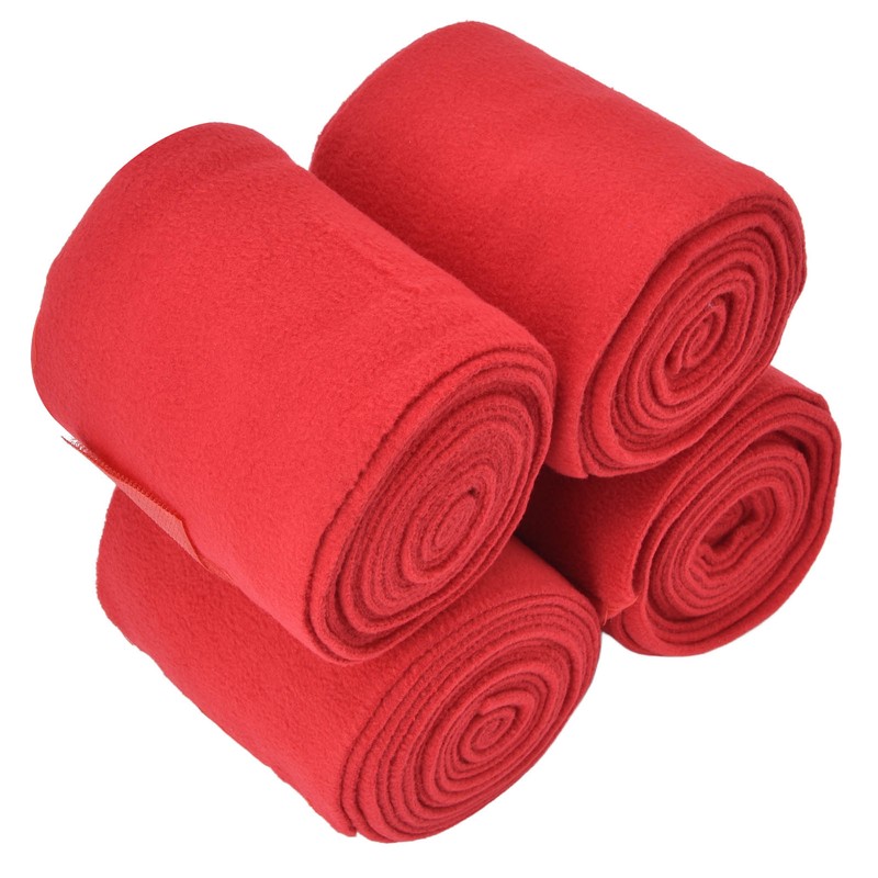 4Pcs Horse Leg Warp Self Adhesive Breathable Wear Resistant Animal