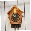 Mobestech Elegant Cuckoo Clock Sturdy Clock with Unique Design Easy