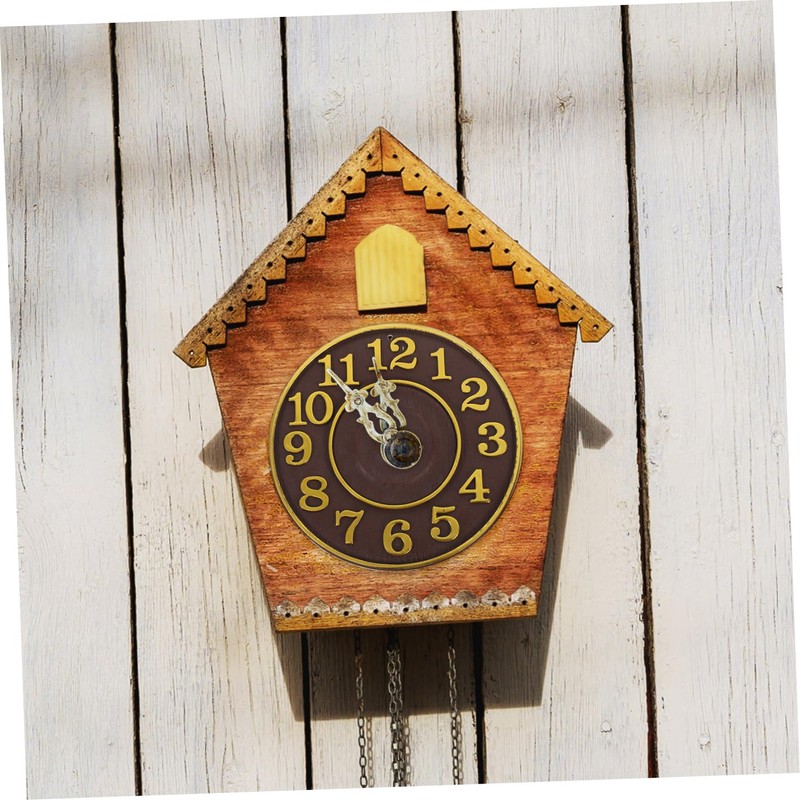 Mobestech Elegant Cuckoo Clock Sturdy Clock with Unique Design Easy