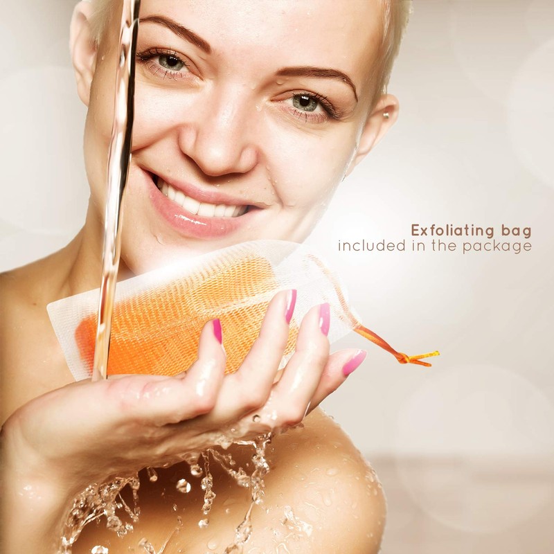ASANTEE PAPAYA & HONEY Soap Bars with Vitamin C,E and