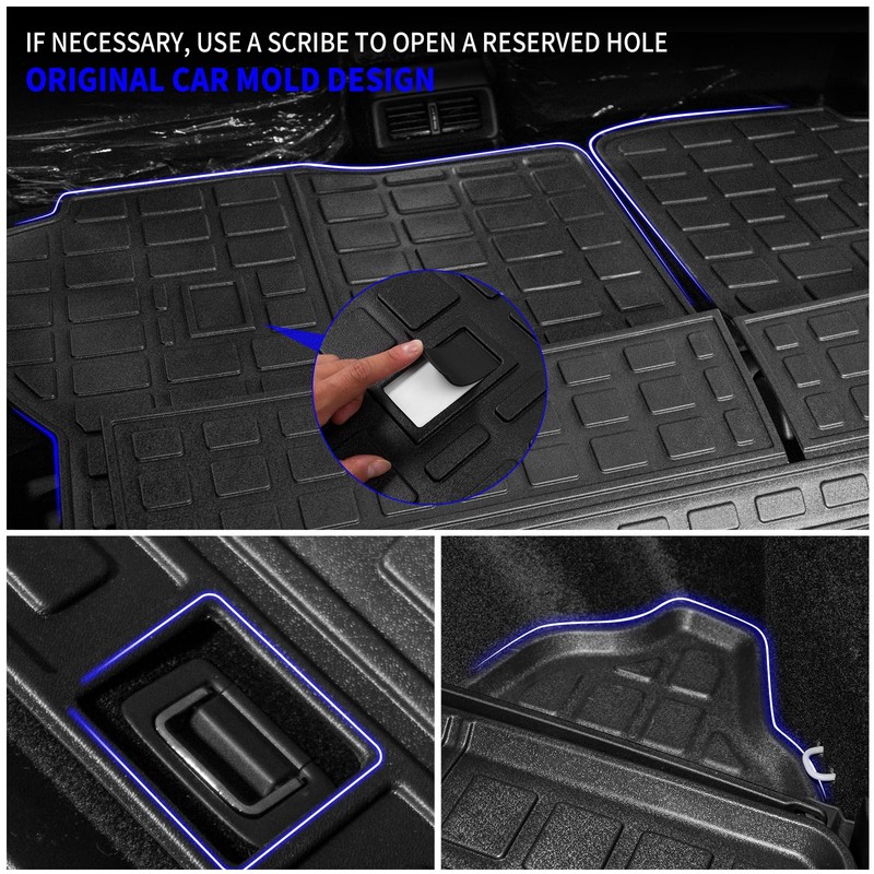 Rongtaod Cargo Mat Compatible with 2023 2024 2025 2026 Honda