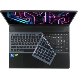 Silicone Keyboard Cover Skin Compatible for 2024 Acer Predator Helios Neo 16 PHN16-72 Gaming Laptop & 2024 Acer Predator Helios 16 PH16-72 Gaming Laptop (Black)