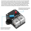 12‑24V Circuit Breaker Trolling Motor Auto Car Marine Boat Bike
