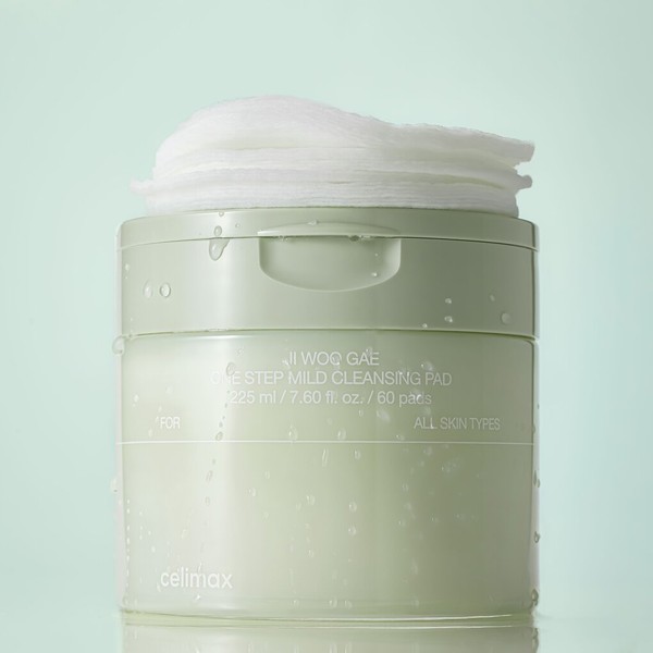 celimax Ji Woo Gae One Step Mild Cleansing Pad 60